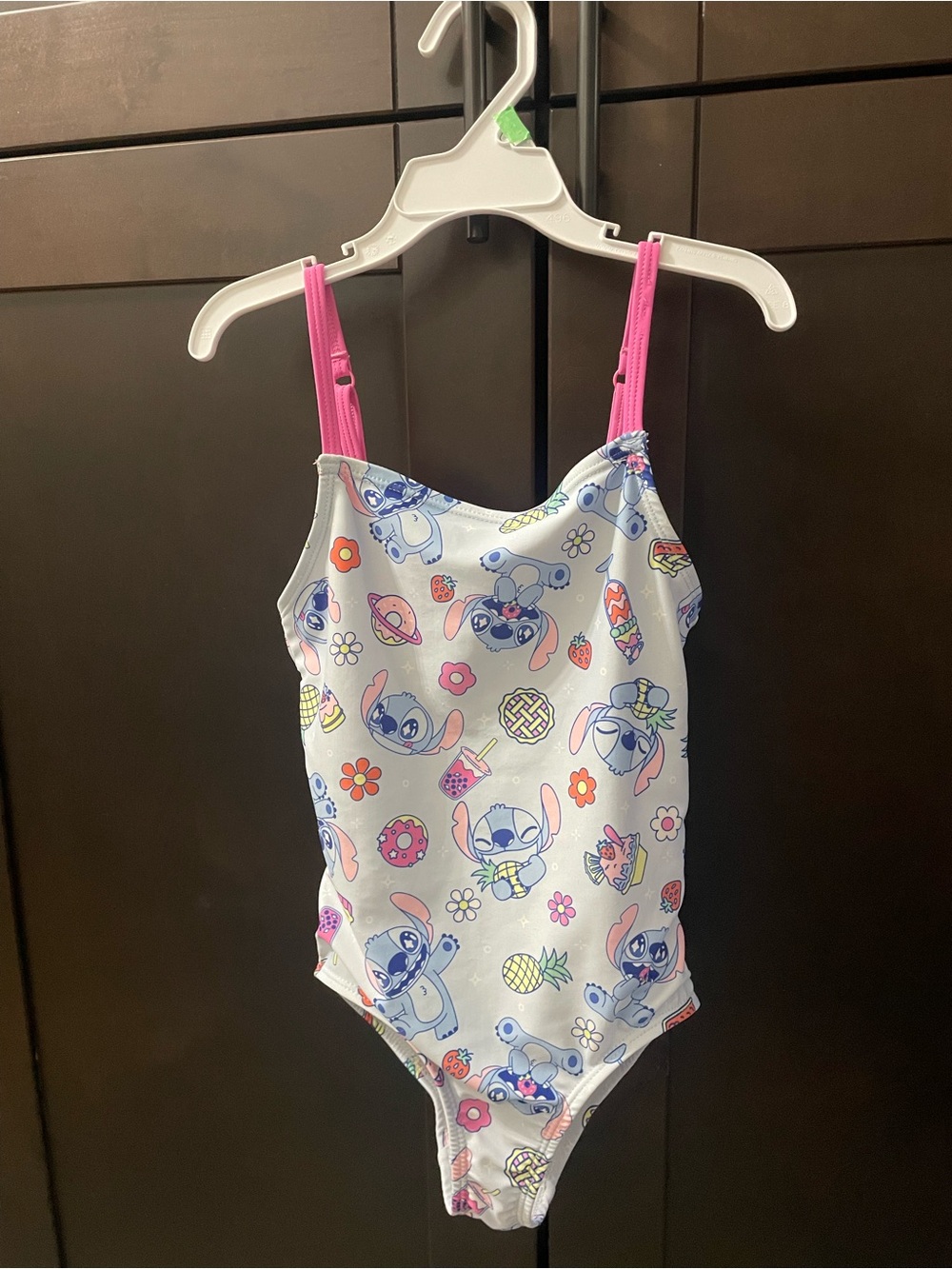 Disney Girls Lilo and Stich One-Piece Swimsuit size small